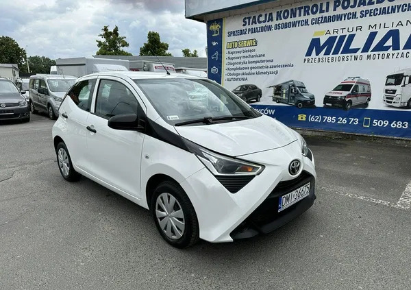 syców Toyota Aygo cena 38500 przebieg: 83400, rok produkcji 2020 z Syców